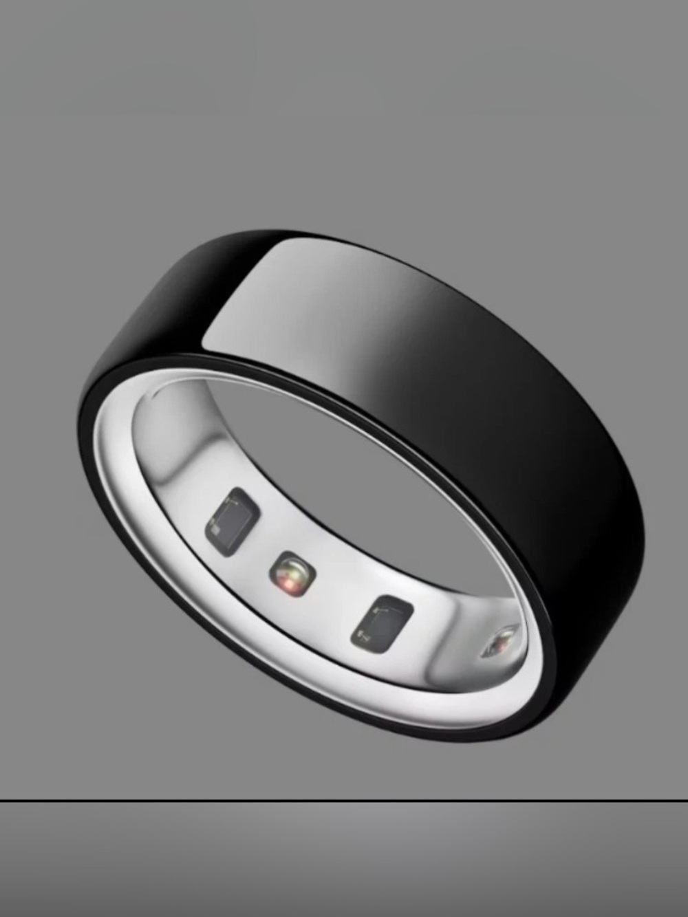 Oura Ring Gen 4 Black Size 12 Smart Ring Sleep Fitness Men’s Tracker